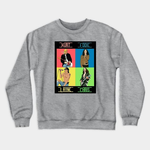 Frontmans At The Stage Crewneck Sweatshirt by RodneyRodgeR